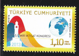 (4070) TURKEY 5th IZMIR ECONOMY CONGRESS MNH** - Nuevos