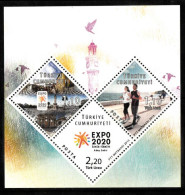 (4013-14) EXPO 2020 IZMIR CANDIDACY SOUVENIR SHEET MNH** - Nuevos