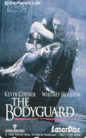 RARE TC JAPON / 110-011 - THE BODYGUARD 1 / WHITNEY HOUSTON & KEVIN COSTNER - MOVIE JAPAN Phonecard - 19911 - Cine