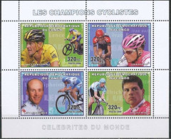 République Démocratique Du Congo - 2388/2391 - Champions De Cyclisme - 2006 - MNH - Ongebruikt