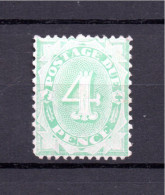 Australia 1906 Old 4 Pence Postage-due Stamp (Michel 19) MLH - Port Dû (Taxe)