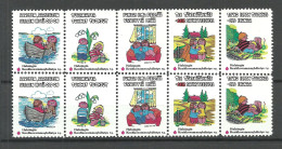 FINLAND FINNLAND Kinderhilfe Wohlfahrt Child Charity Vignette As 10-block MNH - Erinnophilie