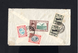 K632-PERSIA-IRAN-PERSIE.AIRMAIL COVER TEHERAN To ESSEX (england) 1931.WWII.POSTES PERSANES.Aerien. - Iran