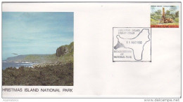 Christmas Island 1980 National Park Souvenir Cover - Christmas Island