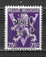 724tt**  Lion Héraldique Surchargé -10% - Bonne Valeur - OOSTROOZEBEKE - MNH** - LOOK!!!! - 1946 -10%