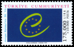 (3178) TURKEY 50th ANNIVERSARY OF EUROPEAN COUNCIL MNH** - Nuevos