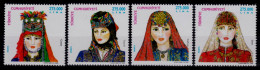 (3228-31) TURKISH WOMEN HEAD COVERS MNH** - Neufs