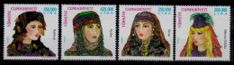 (3256-59) TURKISH WOMEN HEAD COVERS MNH** - Ongebruikt