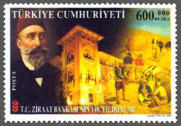 (3363) TURKEY 140th ANNIVERSARY OF TURKISH REPUBLIC ZIRAAT BANK MNH** - Nuovi