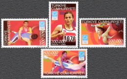 (3393-96) TURKEY THE GAMES XXX.OLYMPIAD IN ATHENS STAMPS SET MNH** - Nuovi