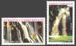 (3404-05) TURKEY WATERFALLS MNH** - Unused Stamps