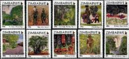 Zimbabwe 2015 World Heritage- Victoria Falls 10v Mint - Zimbabwe (1980-...)