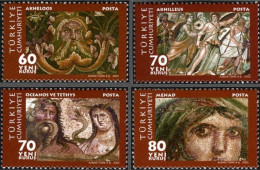 (3450-53) TURKEY ZEUGMA HISTORICAL MONUMENTS MNH** - Nuovi