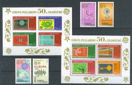 (3495-98) 50 YEARS TURKEY EUROPA CEPT STAMPS FULL SET MNH** - Unused Stamps