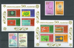 (3495-98) 50 YEARS TURKEY EUROPA CEPT STAMPS FULL SET MNH** - Ungebraucht