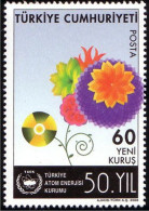 (3558) 50th ANNIVERSARY OF TURKISH ATOMIC ENERGY AUTHORITY NUCLEAR ENERGY MNH** - Nuovi