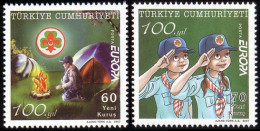 (3588-89) Europa (C.E.P.T.) 2007 - Scouting Set MNH** - Unused Stamps