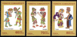 (3612-14) TURKEY OUR CULTURALASSETS SHADOW PLAY CHARACTERS MNH ** - Nuovi