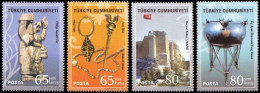 (3654-57) TURKEY ANATOLIAN CIVILIZATIONS URARTIANS MNH** - Unused Stamps