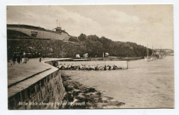 AK 187606 ENGLAND - Nothe Walk Showing The Fort Weymouth - Weymouth