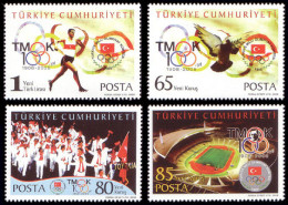 (3667-70) TURKEY CENTENARY OF THE OLYMPIC COMMITTEE OF TURKEY MNH** - Unused Stamps