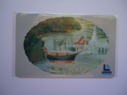 THAILAND LENSO USED NUMBER 29 /250  PAINTING RATTANAKOSIN  SHIPS - Thaïland