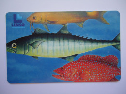 THAILAND LENSO USED NUMBER 33   FISH FISHES  250 - Vissen