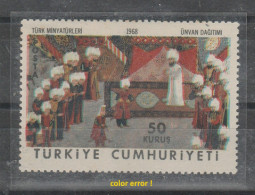 (2086) 1968 Miniatures ERROR MNH** - Unused Stamps