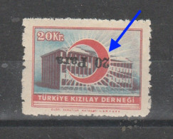 (196) 1955 Charity Stamps Major ERROR MNH** - Francobolli Di Beneficenza