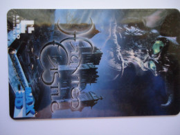 THAILAND CARDS LENSO USED   ART   CINEMA HAUNTED CASTLE 136/300 - Cinéma