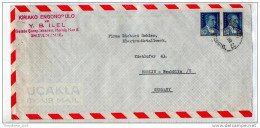 LETTERA ANNI '50 DA TURCHIA A GERMANIA (BERLINO) - LETTER (OF '50s) FROM TURKEY TO GERMANY-BERLIN - FDC