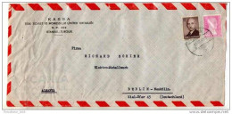 LETTERA ANNI '50 DA TURCHIA A GERMANIA (BERLINO) - LETTER (OF '50s) FROM TURKEY TO GERMANY-BERLIN - FDC