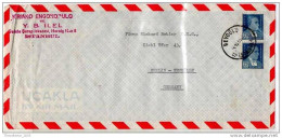 LETTERA ANNI '50 DA TURCHIA A GERMANIA (BERLINO) - LETTER (OF '50s) FROM TURKEY TO GERMANY-BERLIN - FDC