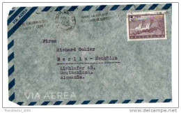 Lettera Busta Argentina-Argentinien Letter- Cover - Briefe- Posta Aerea Anni '50 (of '50s)-Air Mail-to Germany-Berlin - Airmail