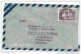 Lettera Busta Argentina-Argentinien Letter- Cover - Briefe- Posta Aerea Anni '50 (of '50s)-Air Mail-to Germany-Berlin - Luchtpost