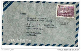 Lettera Busta Argentina-Argentinien Letter- Cover - Briefe- Posta Aerea Anni '50 (of '50s)-Air Mail-to Germany-Berlin - Posta Aerea