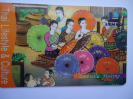 THAILAND CARDS LENSO USED NUMBER 88/300 THAI CULTURE & LIFESTYLE WOMEN - Thaïland