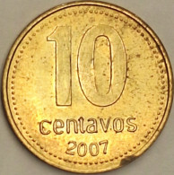 Argentina - 10 Centavos 2007, KM# 107a (#2763) - Argentinië