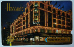 UK - Great Britain - Mercury - MER040 - 14MER - Harrods - Deep Notch - Low Control Number - 500ex - Mint - [ 4] Mercury Communications & Paytelco