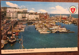 Cpsm, Angleterre, England, Ramsgate, The Harbour From Zion Hill, écrite En 1980 - Ramsgate