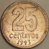 Argentina - 25 Centavos 1993, KM# 110a (#2765) - Argentina