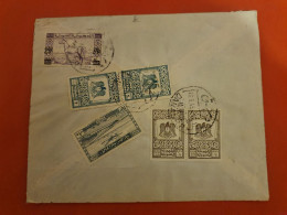 Syrie - Enveloppe Commerciale De Damas Pour La France En 1949, Affranchissement Au Verso- D 115 - Syrië