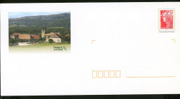 AC14-11 France PAP Timbre N° Logo Rouge Visuel Commune De Saône - PAP : Bijwerking /Beaujard