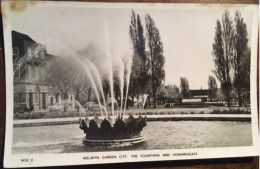 Cpsm, Angleterre, England, Welwyn Garden City, The Fountains And Howardsgate, écrite En 1959, éd Maison Alpha - Herefordshire