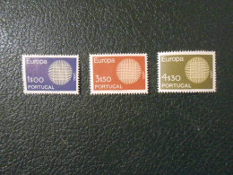 PORTUGAL  YT 1073/1075 EUROPA 1970** - 1970