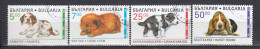 Bulgaria 1997 - Dogs, Mi-Nr. 4265/68, Used - Oblitérés