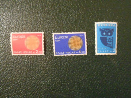 GRECE  YT 1020/1022 EUROPA 1970** - 1970