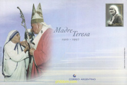 719262 MNH ARGENTINA 1997 MADRE TERESA DE CALCUTA - Nuevos