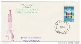 Australia 1970 Nov 7 Spy In Sky Titan 3 Lauch Souvenir Cover - Lettres & Documents