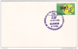 Australia 1970 PM 337 1970 Centenary Of Commencement Of Overland Telegraph Darwin To Port Augusta, Souvenir Cover - Brieven En Documenten